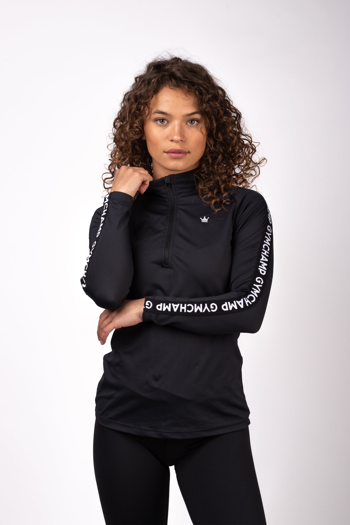Champ Long Sleeve Zipper - Black