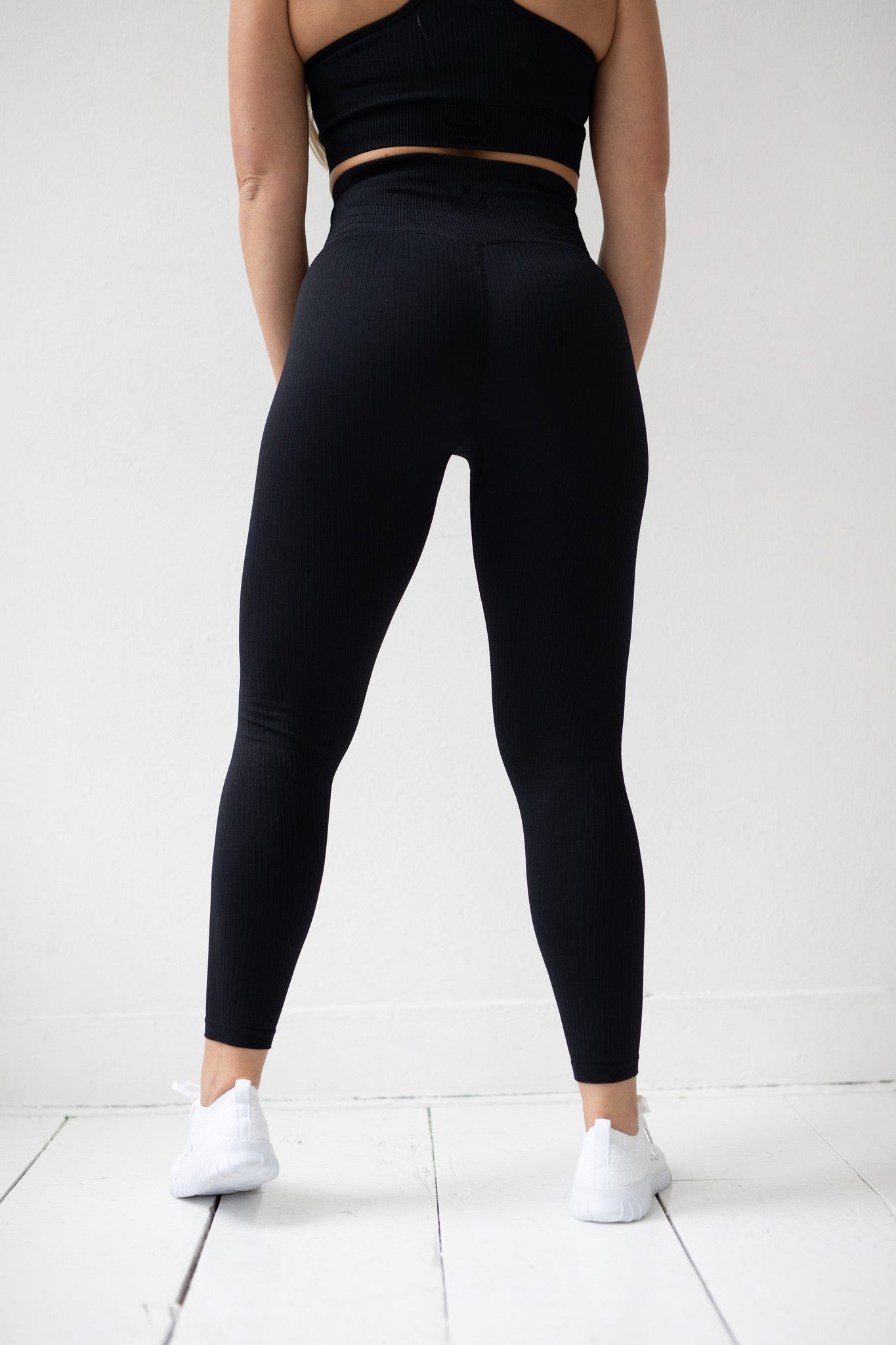 Ribbed Seamless Legging - Black