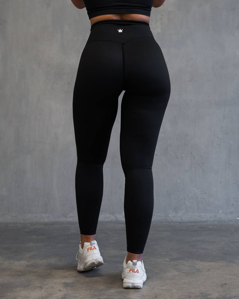 Classic High Waist Legging - Black