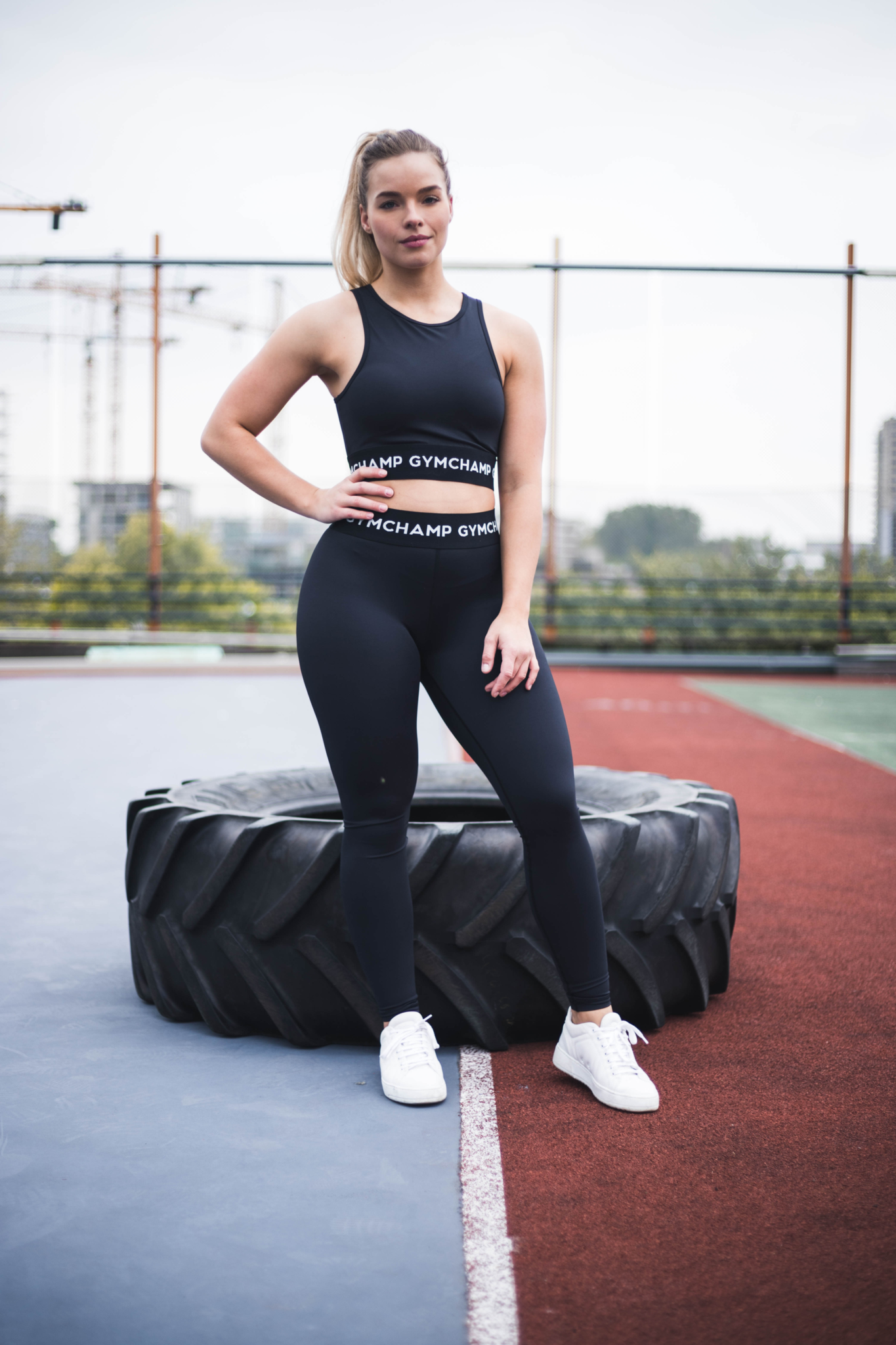 Champ Sports Bra - Black