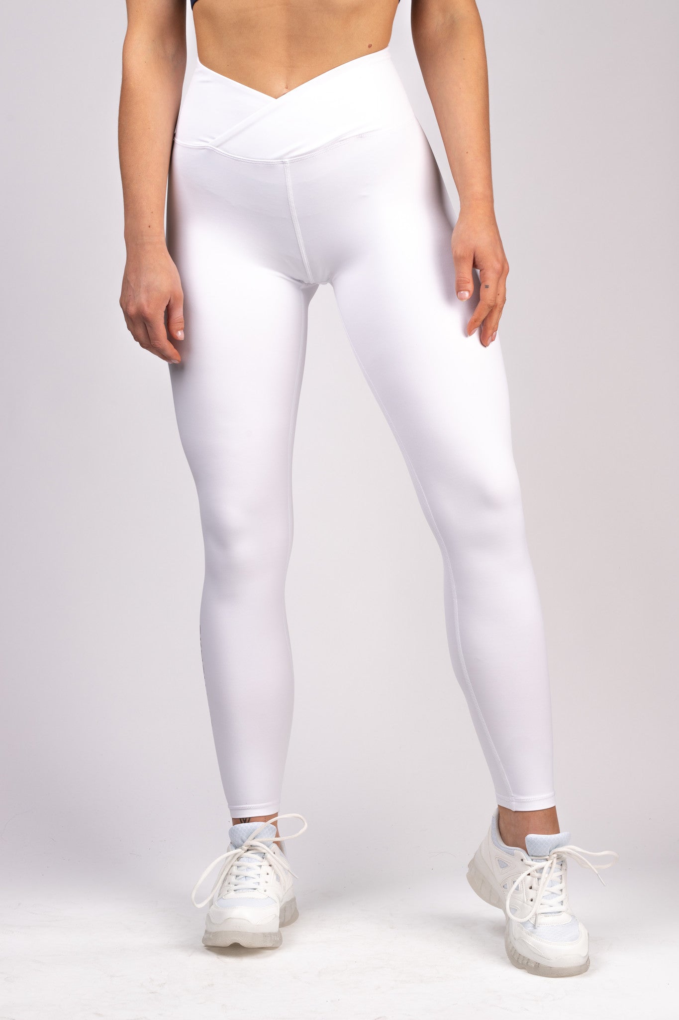 Classic High Waist Legging - White