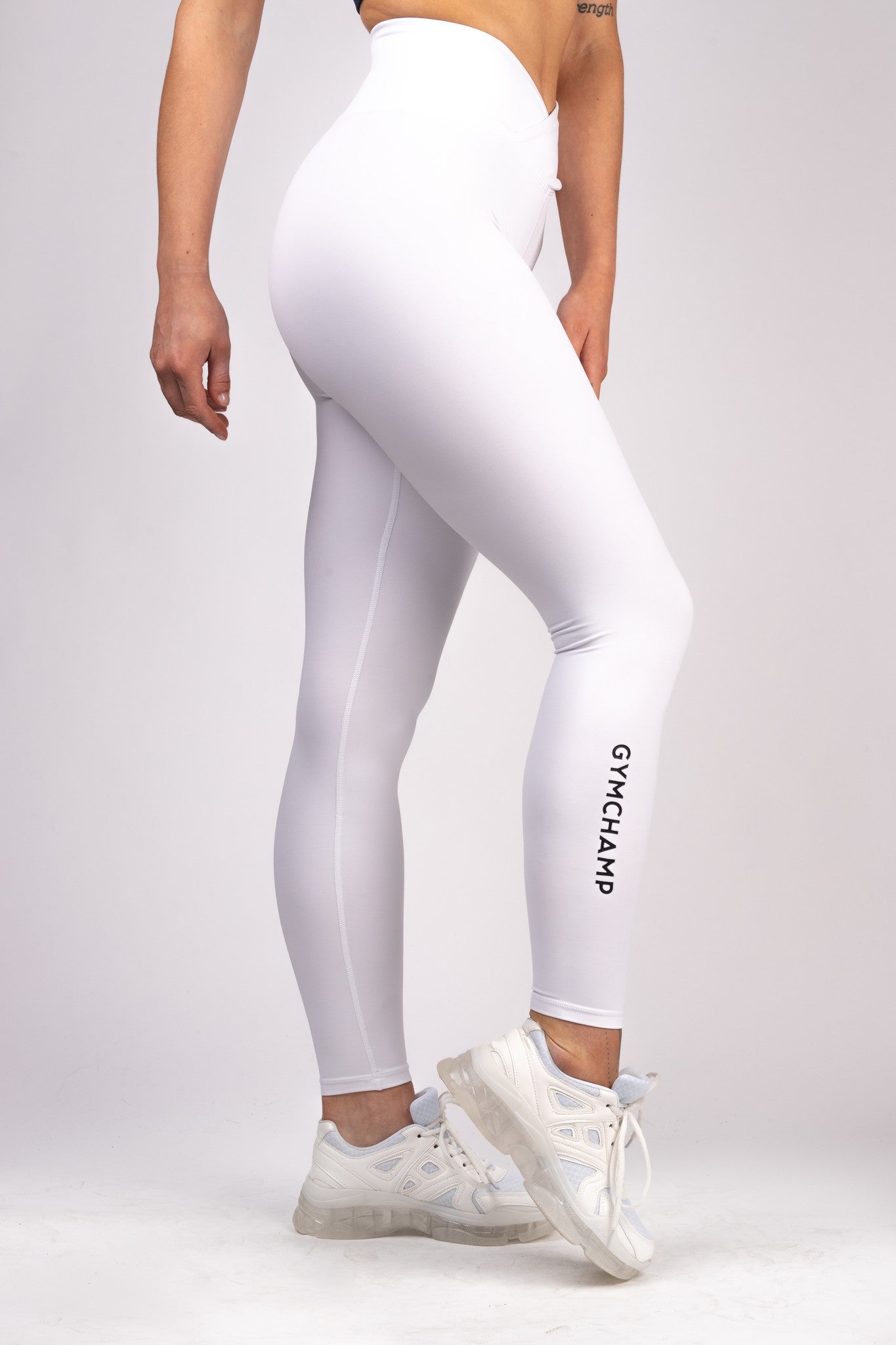 Classic High Waist Legging - White