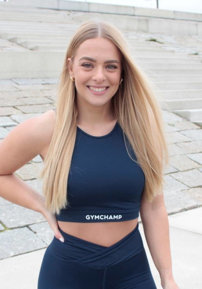Classic Sports Bra - Navy Blue