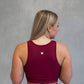 Classic Sports Bra - Burgundy