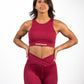 Classic Sports Bra - Burgundy