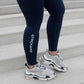 Classic High Waist Legging - Navy Blue